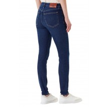 CALVIN KLEIN JEANS MID RISE SKINNY BLUE ORBIT ΠΑΝΤΕΛΟΝΙ ΓΥΝΑΙΚΕΙΟ BLUΕ DENIM