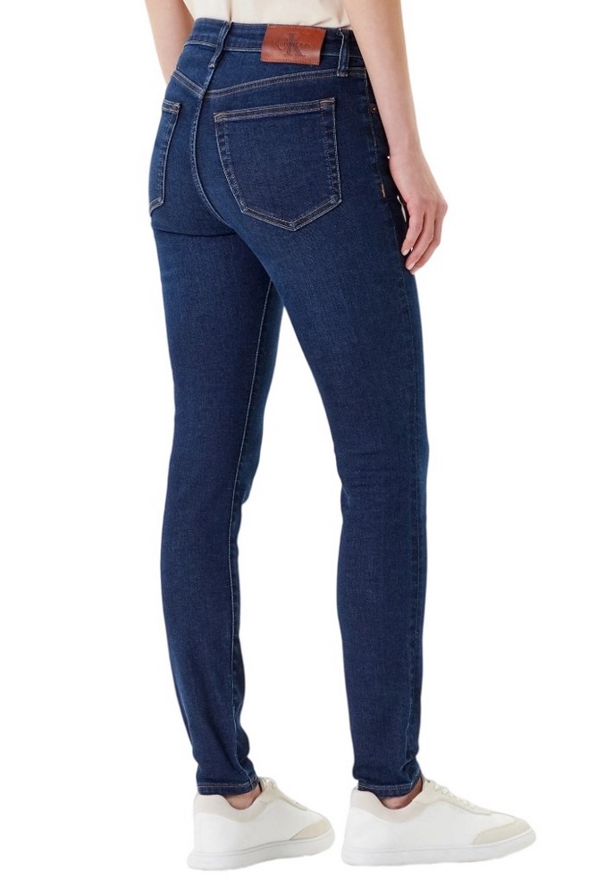 CALVIN KLEIN JEANS MID RISE SKINNY BLUE ORBIT ΠΑΝΤΕΛΟΝΙ ΓΥΝΑΙΚΕΙΟ BLUΕ DENIM
