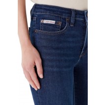 CALVIN KLEIN JEANS MID RISE SKINNY BLUE ORBIT ΠΑΝΤΕΛΟΝΙ ΓΥΝΑΙΚΕΙΟ BLUΕ DENIM