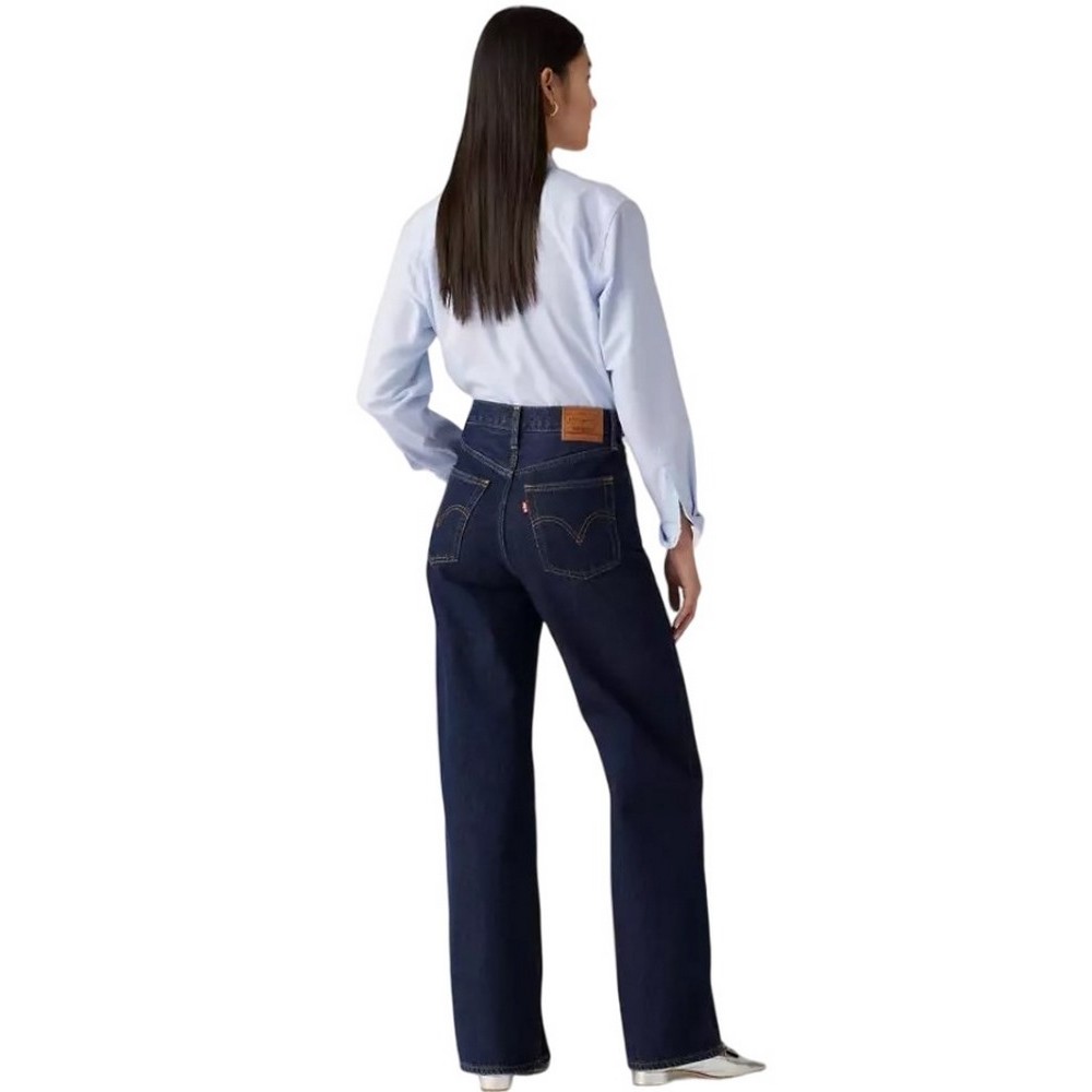 LEVIS® RIBCAGE WIDE LEG JEANS ΠΑΝΤΕΛΟΝΙ ΓΥΝΑΙΚΕΙΟ DARK INDIGO
