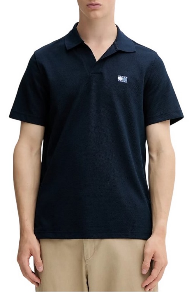 TOMMY JEANS SKIPPER COLLAR REG POLO T-SHIRT ΜΠΛΟΥΖΑ ΑΝΔΡΙΚΗ NAVY