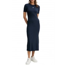 CALVIN KLEIN JEANS MODAL RIB SS DRESS ΦΟΡΕΜΑ ΓΥΝΑΙΚΕΙΟ NAVY