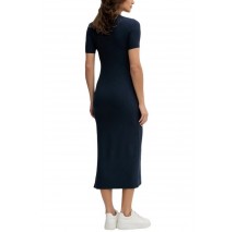 CALVIN KLEIN JEANS MODAL RIB SS DRESS ΦΟΡΕΜΑ ΓΥΝΑΙΚΕΙΟ NAVY