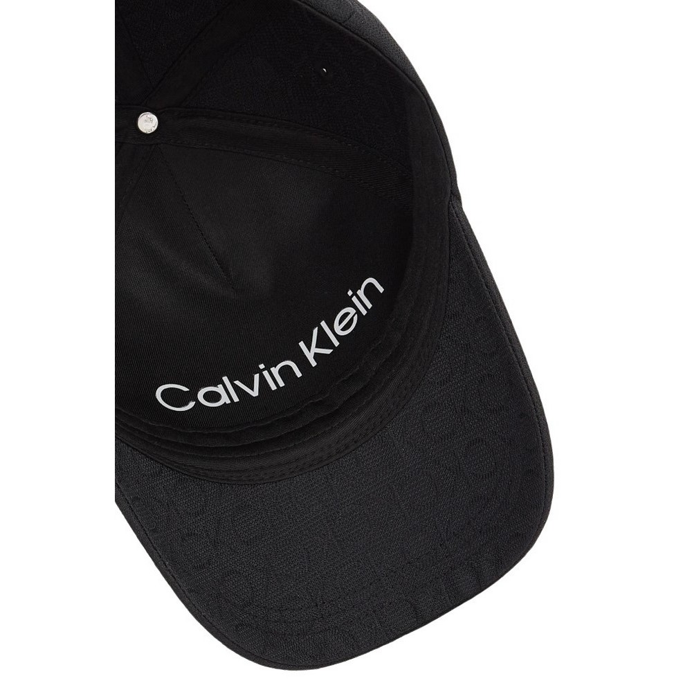 CALVIN KLEIN MONOGRAM JACQUARD CAP ΚΑΠΕΛΟ ΓΥΝΑΙΚΕΙΟ BLACK