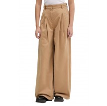 TOMMY JEANS OVS WIDE LEG CHINO ΠΑΝΤΕΛΟΝΙ ΓΥΝΑΙΚΕΙΟ CAMEL