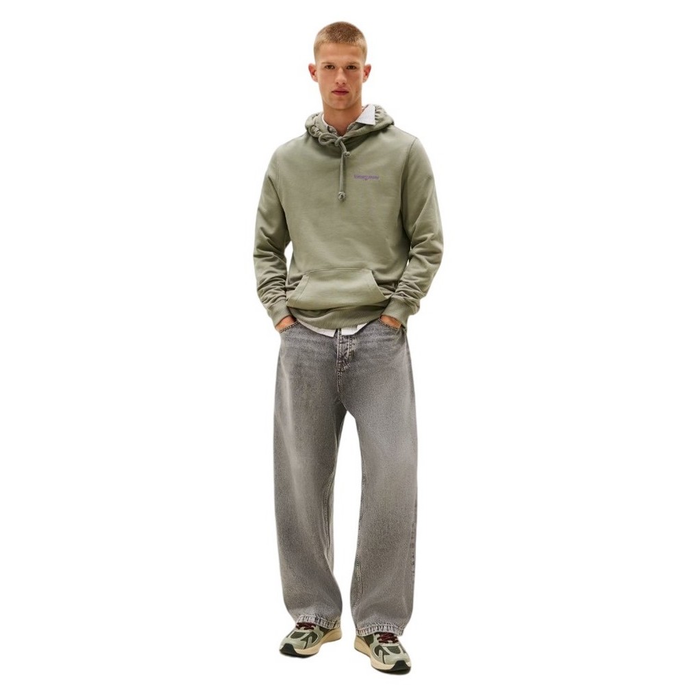 TOMMY JEANS THEO BAGGY RWB CBF DI6078 ΠΑΝΤΕΛΟΝΙ ΑΝΔΡΙΚΟ DENIM GREY