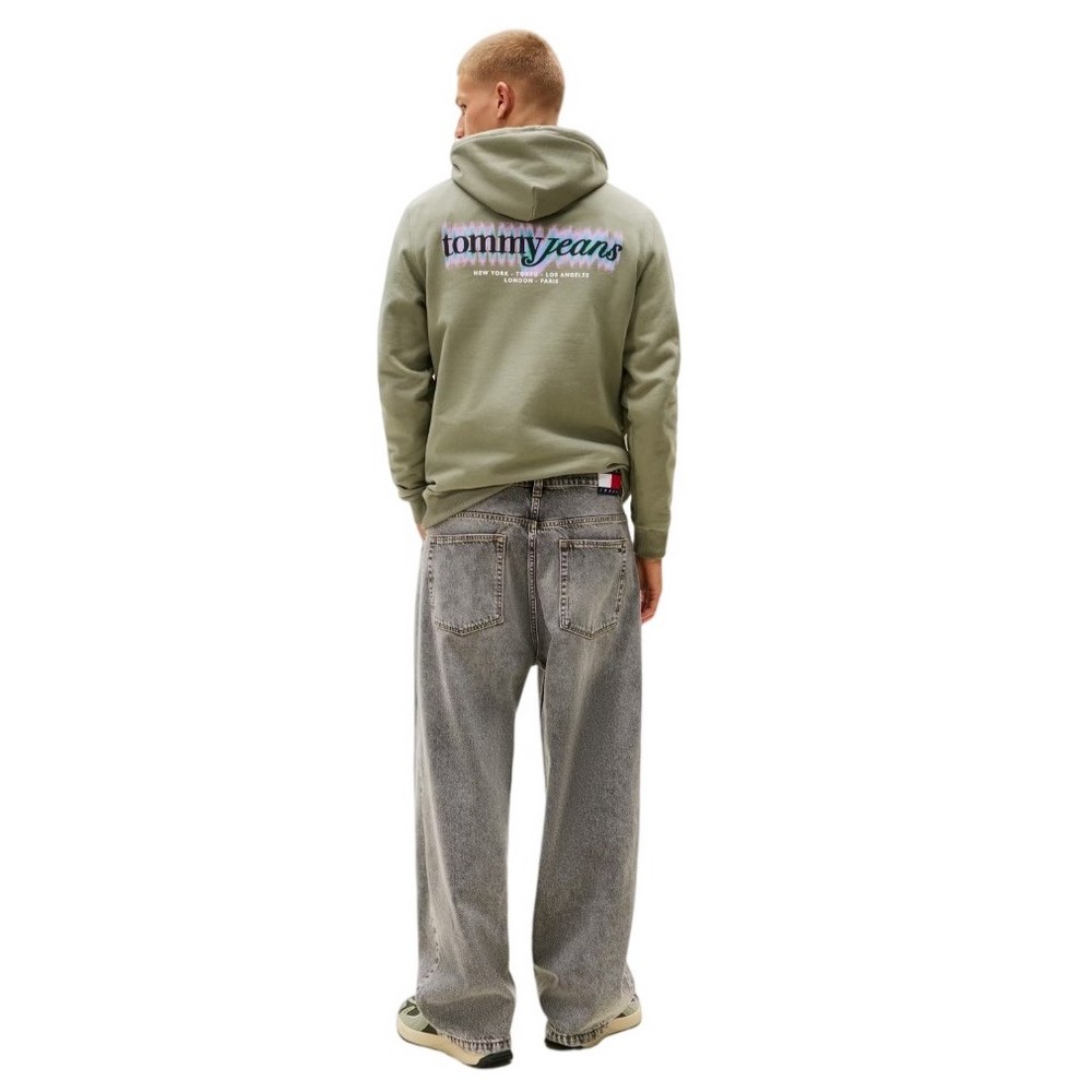 TOMMY JEANS THEO BAGGY RWB CBF DI6078 ΠΑΝΤΕΛΟΝΙ ΑΝΔΡΙΚΟ DENIM GREY