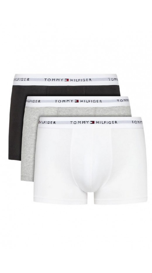 TOMMY HILFIGER 3P TRUNK  ΕΣΩΡΟΥΧΟ ΑΝΔΡΙΚΟ BLK/GREY/WHIT