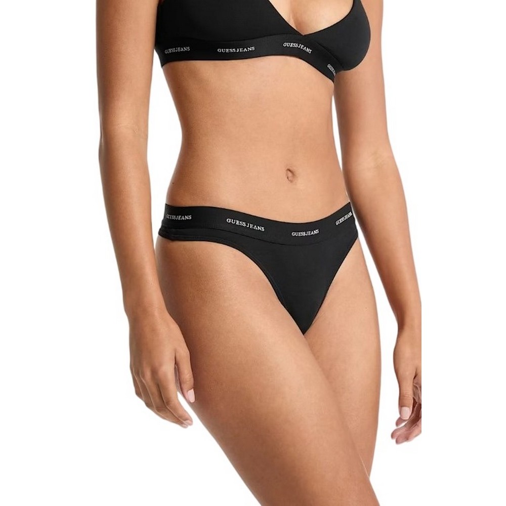 GUESS JEANS THONG ΕΣΩΡΟΥΧΟ ΓΥΝΑΙΚΕΙΟ BLACK