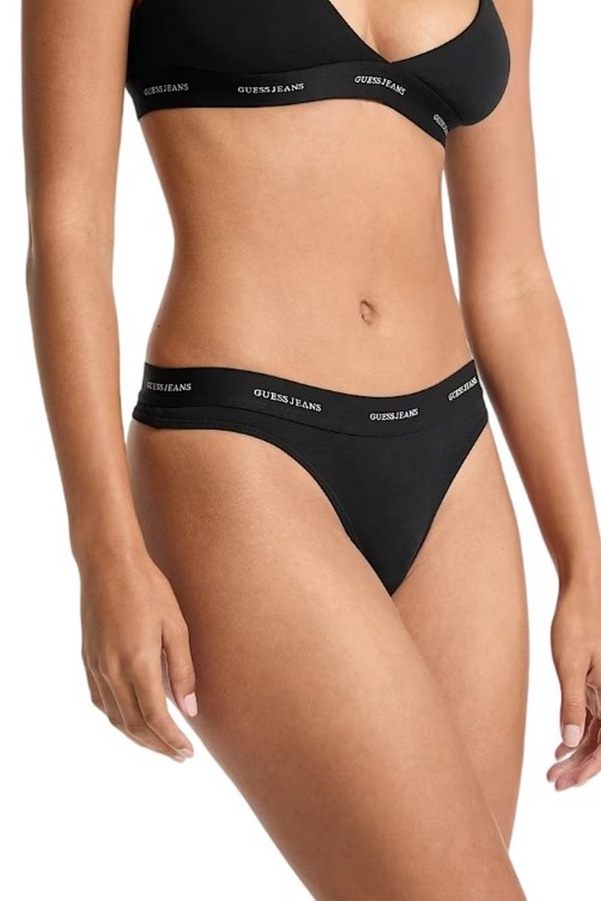 GUESS JEANS THONG ΕΣΩΡΟΥΧΟ ΓΥΝΑΙΚΕΙΟ BLACK