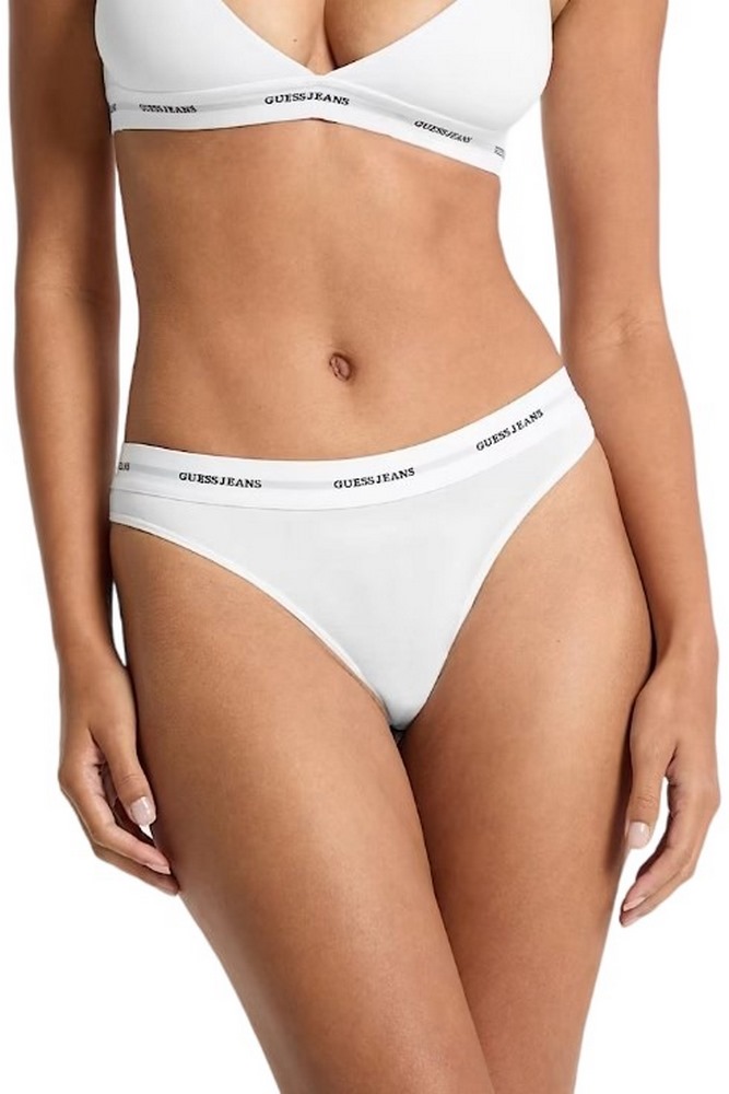 GUESS JEANS THONG ΕΣΩΡΟΥΧΟ ΓΥΝΑΙΚΕΙΟ WHITE