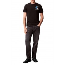 CALVIN KLEIN JEANS LOGO GRAPHIC TEE T-SHIRT ΜΠΛΟΥΖΑ ΑΝΔΡΙΚΗ BLACK