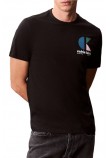 CALVIN KLEIN JEANS LOGO GRAPHIC TEE T-SHIRT ΜΠΛΟΥΖΑ ΑΝΔΡΙΚΗ BLACK