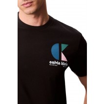 CALVIN KLEIN JEANS LOGO GRAPHIC TEE T-SHIRT ΜΠΛΟΥΖΑ ΑΝΔΡΙΚΗ BLACK