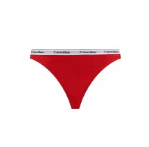 CALVIN KLEIN THONG 3PK ΕΣΩΡΟΥΧΟ ΓΥΝΑΙΚΕΙΟ RED/PINK/GREY