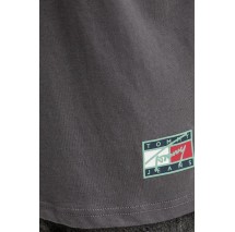 TOMMY JEANS REG ATHL DEPT BACK TEE EXT T-SHIRT ΜΠΛΟΥΖΑ ΑΝΔΡΙΚΗ WASHED BLACK