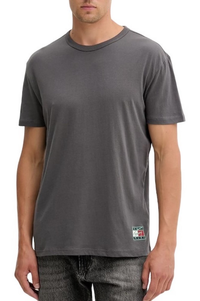 TOMMY JEANS REG ATHL DEPT BACK TEE EXT T-SHIRT ΜΠΛΟΥΖΑ ΑΝΔΡΙΚΗ WASHED BLACK