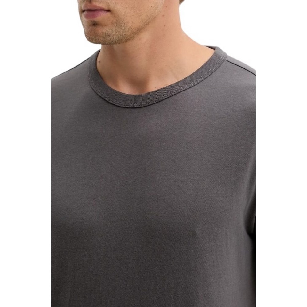 TOMMY JEANS REG ATHL DEPT BACK TEE EXT T-SHIRT ΜΠΛΟΥΖΑ ΑΝΔΡΙΚΗ WASHED BLACK