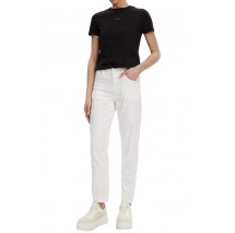 CALVIN KLEIN JEANS PLACED INSTITUTIONAL BABY TEE T-SHIRT ΜΠΛΟΥΖΑ ΓΥΝΑΙΚΕΙΑ BLACK
