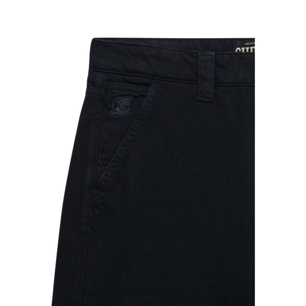 SUPERDRY D2 OVIN OVERSIZED 5 POCKET TWILL SHORT ΤΖΙΝ ΒΕΡΜΟΥΔΑ ΑΝΔΡΙΚΗ DENIM BLACK
