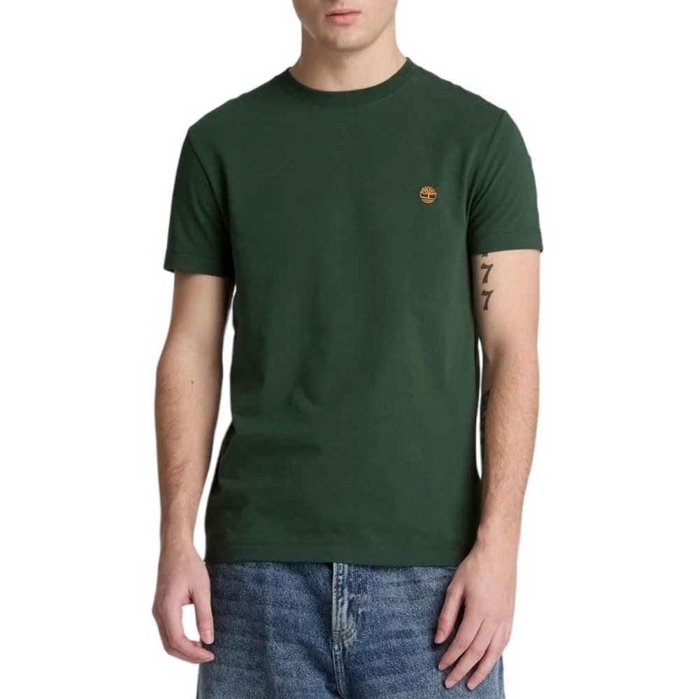 TIMBERLAND SLIM T-SHIRT ΜΠΛΟΥΖΑ ΑΝΔΡΙΚΗ GREEN