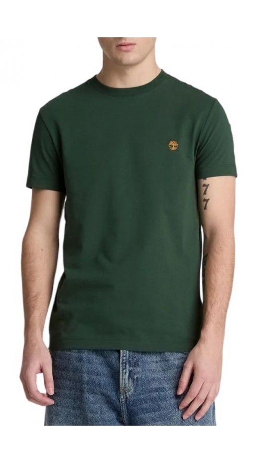 TIMBERLAND SLIM T-SHIRT ΜΠΛΟΥΖΑ ΑΝΔΡΙΚΗ GREEN