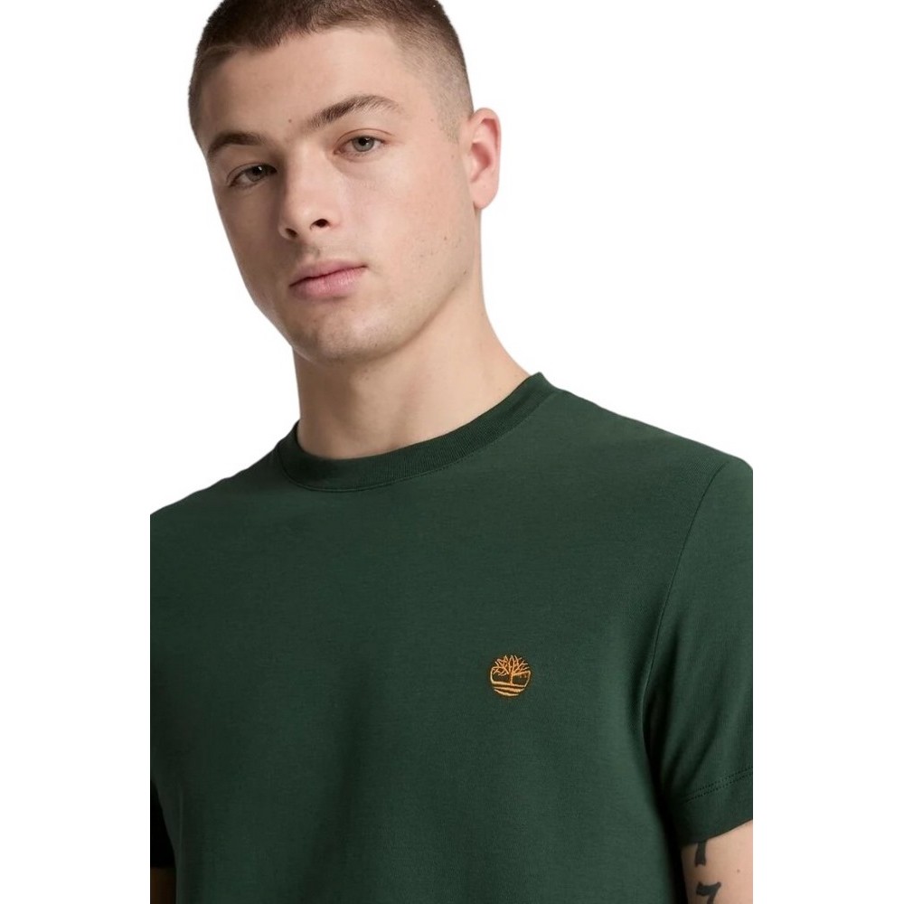 TIMBERLAND SLIM T-SHIRT ΜΠΛΟΥΖΑ ΑΝΔΡΙΚΗ GREEN
