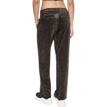 DKNY RELAXED ANIMAL PRINT MID RISE PANT ΠΑΝΤΕΛΟΝΙ ΦΟΡΜΑ ΓΥΝΑΙΚΕΙΟ LEOPARD PRINT