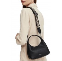 CALVIN KLEIN WEBBING STRAP SMALL BAG ΤΣΑΝΤΑ ΓΥΝΑΙΚΕΙΑ BLACK