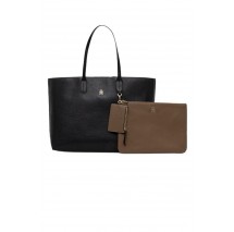 TOMMY HILFIGER ICON TOTE ΤΣΑΝΤΑ ΓΥΝΑΙΚΕΙΑ BLACK