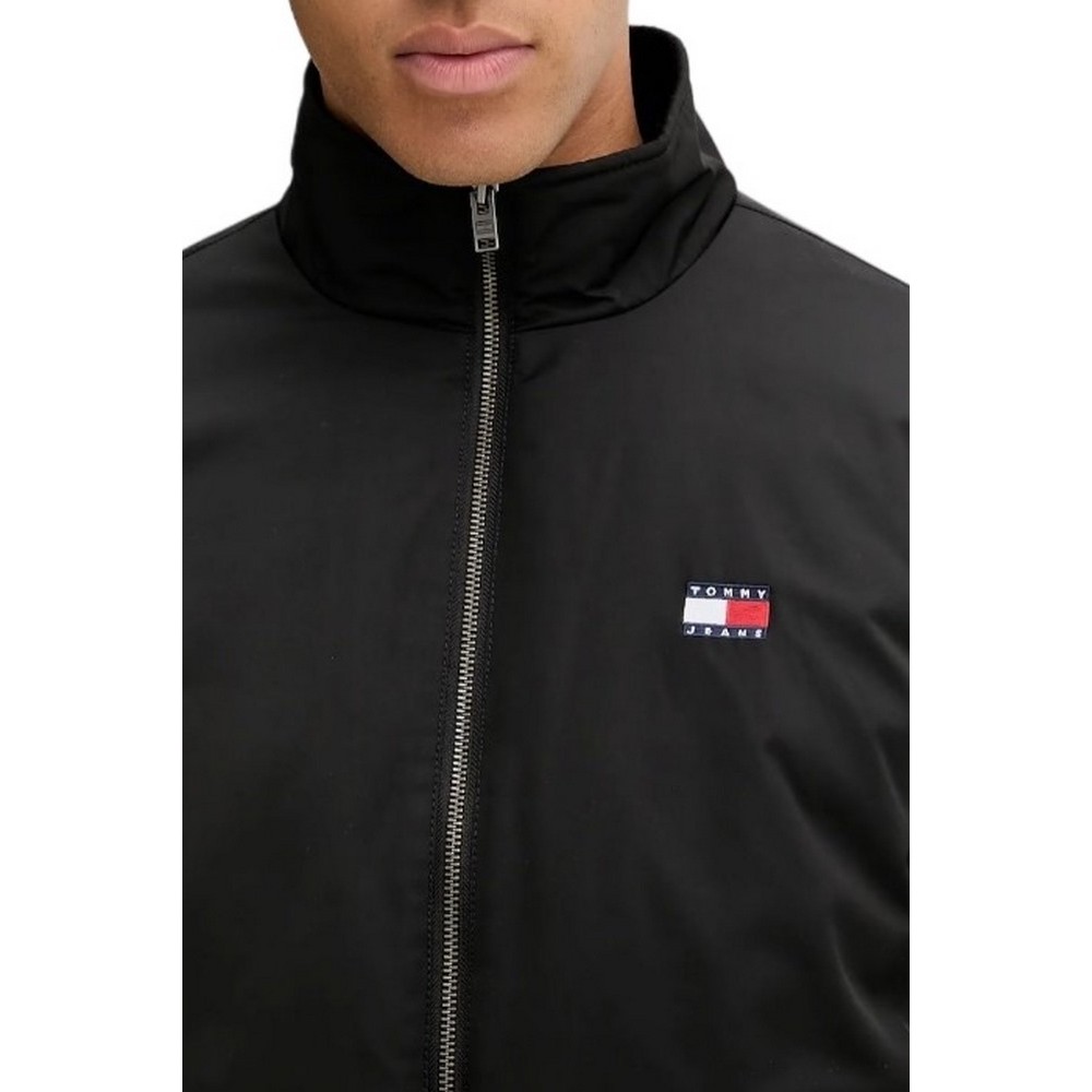 TOMMY JEANS ESSENTIAL PADDED JACKET EX ΜΠΟΥΦΑΝ ΑΝΔΡΙΚΟ BLACK