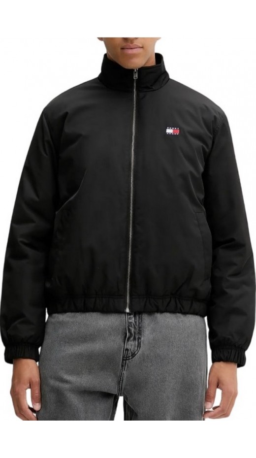TOMMY JEANS ESSENTIAL PADDED JACKET EX ΜΠΟΥΦΑΝ ΑΝΔΡΙΚΟ BLACK