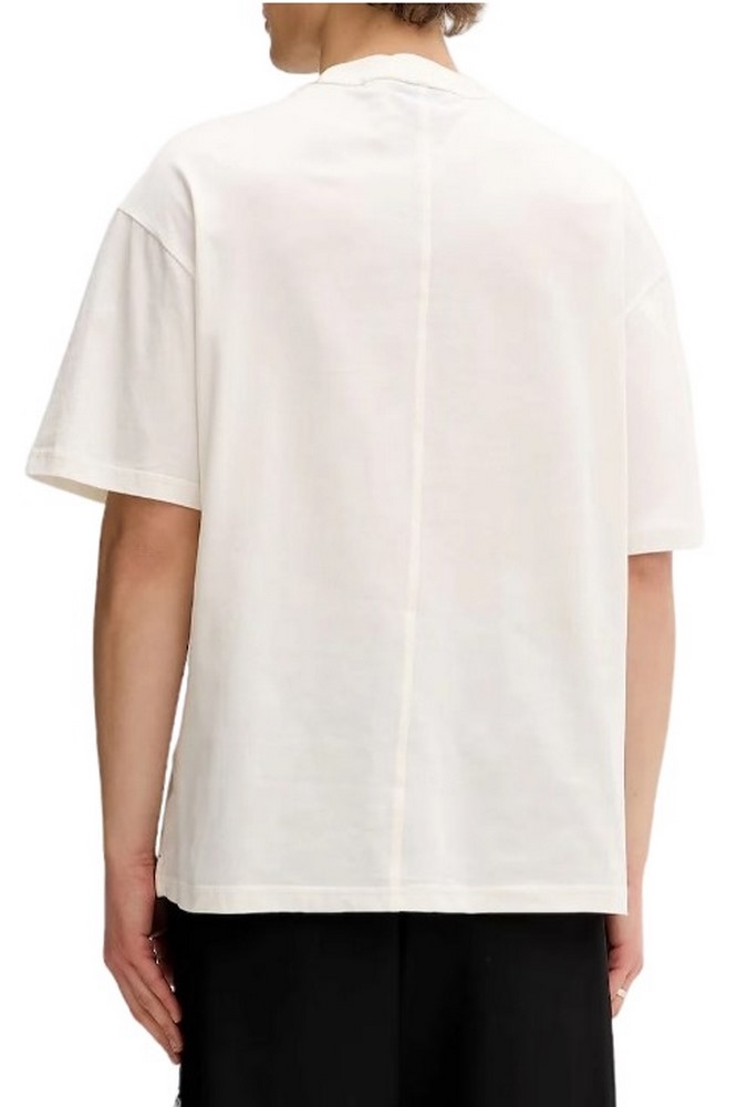 HUGO BOSS JERSEY NOHATIO T-SHIRT ΜΠΛΟΥΖΑ ΑΝΔΡΙΚΗ OFF WHITE