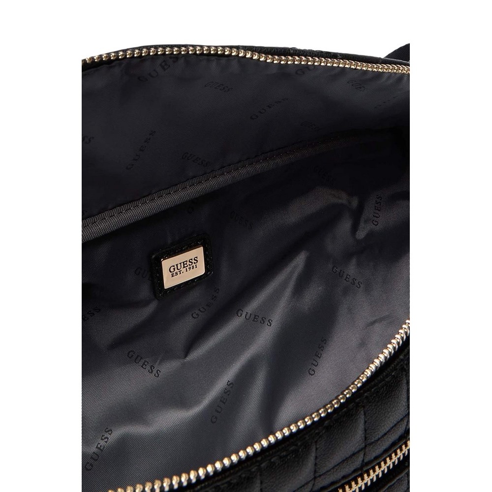 GUESS NADIRA BELT BAG ΤΣΑΝΤΑ ΓΥΝΑΙΚΕΙΑ BLACK