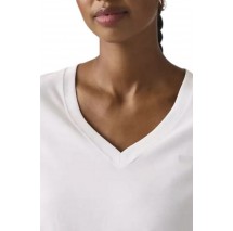 LEVIS FAVORITE V-NECK T-SHIRT ΜΠΛΟΥΖΑ ΓΥΝΑΙΚΕΙΑ WHITE