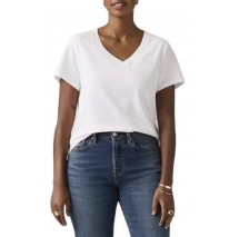 LEVIS FAVORITE V-NECK T-SHIRT ΜΠΛΟΥΖΑ ΓΥΝΑΙΚΕΙΑ WHITE