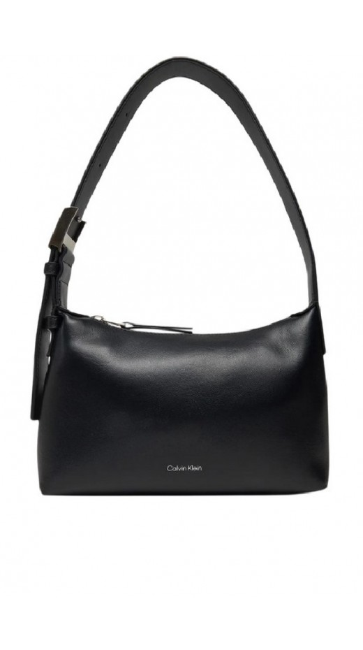 CALVIN KLEIN HARDWARE HANDLE MINI BAG ΤΣΑΝΤΑ ΓΥΝΑΙΚΕΙΑ BLACK