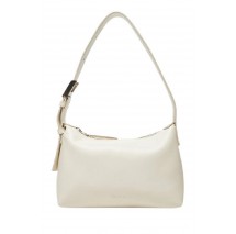 CALVIN KLEIN HARDWARE HANDLE MINI BAG ΤΣΑΝΤΑ ΓΥΝΑΙΚΕΙΑ WHITE