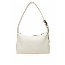 CALVIN KLEIN HARDWARE HANDLE MINI BAG ΤΣΑΝΤΑ ΓΥΝΑΙΚΕΙΑ WHITE