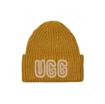 UGG CHUNKY CRAFTED RIB BEANIE 102345 ΣΚΟΥΦΟΣ ΓΥΝΑΙΚΕΙΟΣ OCHRE