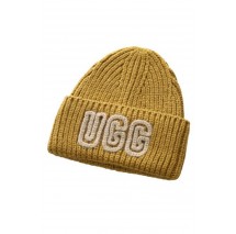 UGG CHUNKY CRAFTED RIB BEANIE 102345 ΣΚΟΥΦΟΣ ΓΥΝΑΙΚΕΙΟΣ OCHRE