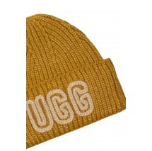 UGG CHUNKY CRAFTED RIB BEANIE 102345 ΣΚΟΥΦΟΣ ΓΥΝΑΙΚΕΙΟΣ OCHRE