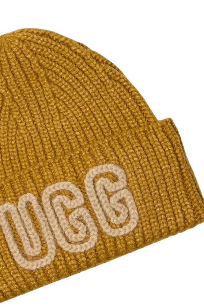 UGG CHUNKY CRAFTED RIB BEANIE 102345 ΣΚΟΥΦΟΣ ΓΥΝΑΙΚΕΙΟΣ OCHRE