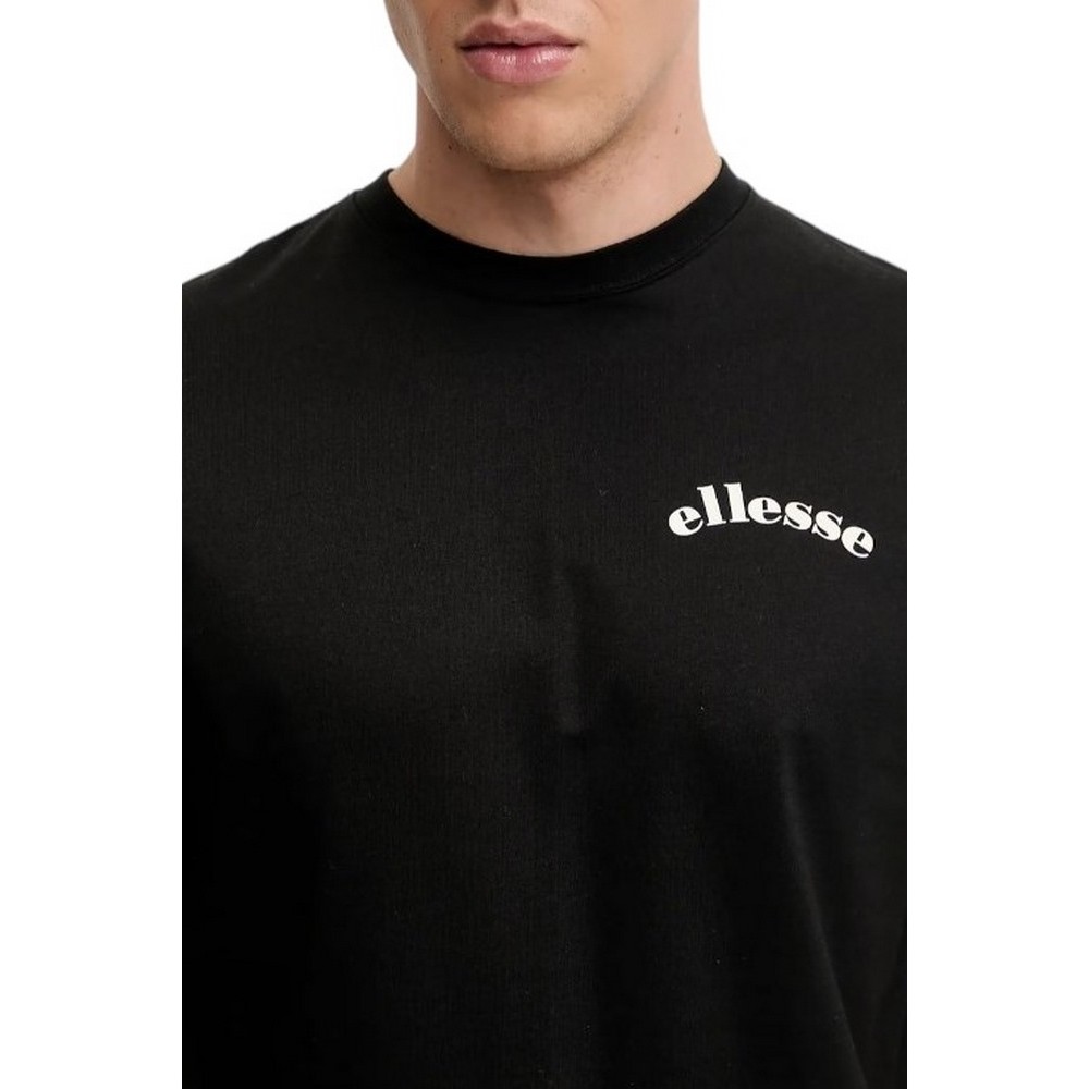 ELLESSE TEES SHORTS COURTSIDE CLUB TEE T-SHIRT ΜΠΛΟΥΖΑ ΑΝΔΡΙΚΗ BLACK
