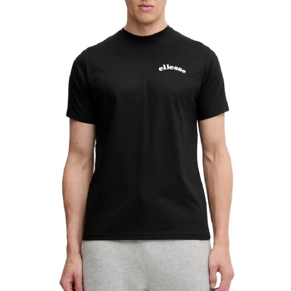 ELLESSE TEES SHORTS COURTSIDE CLUB TEE T-SHIRT ΜΠΛΟΥΖΑ ΑΝΔΡΙΚΗ BLACK