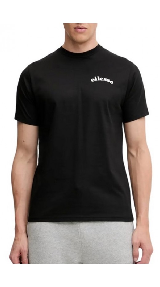 ELLESSE TEES SHORTS COURTSIDE CLUB TEE T-SHIRT ΜΠΛΟΥΖΑ ΑΝΔΡΙΚΗ BLACK