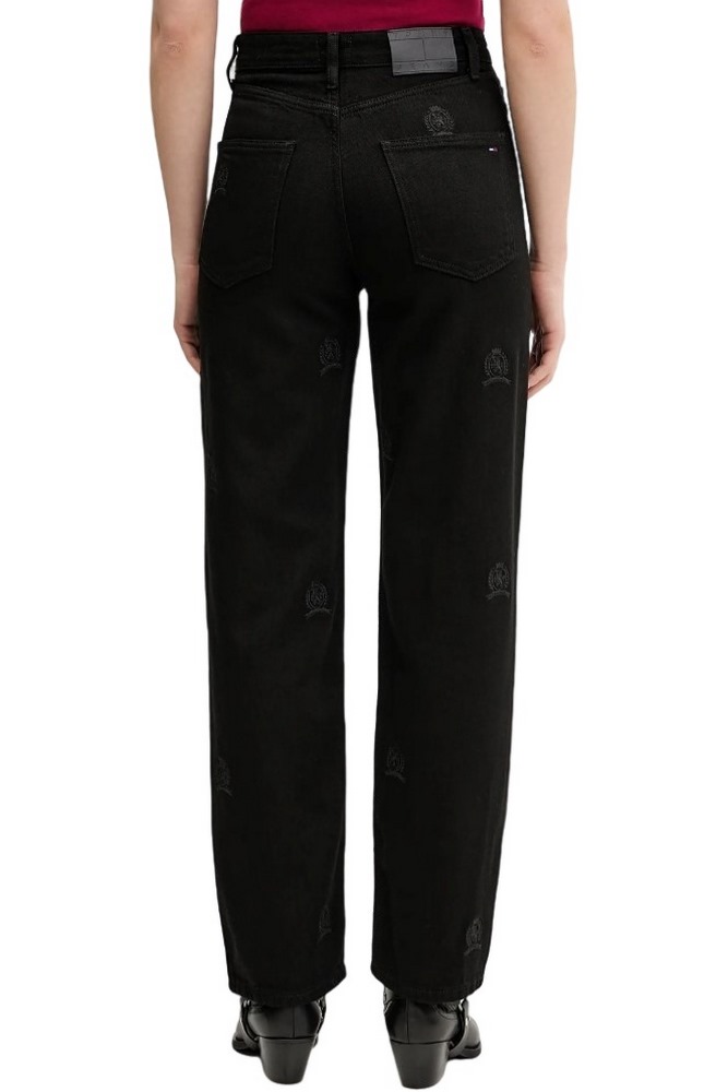 TOMMY JEANS LAYLA HR SLIM STR CR CBF EI6085 ΤΖΙΝ ΠΑΝΤΕΛΟΝΙ ΓΥΝΑΙΚΕΙΟ DENIM BLACK