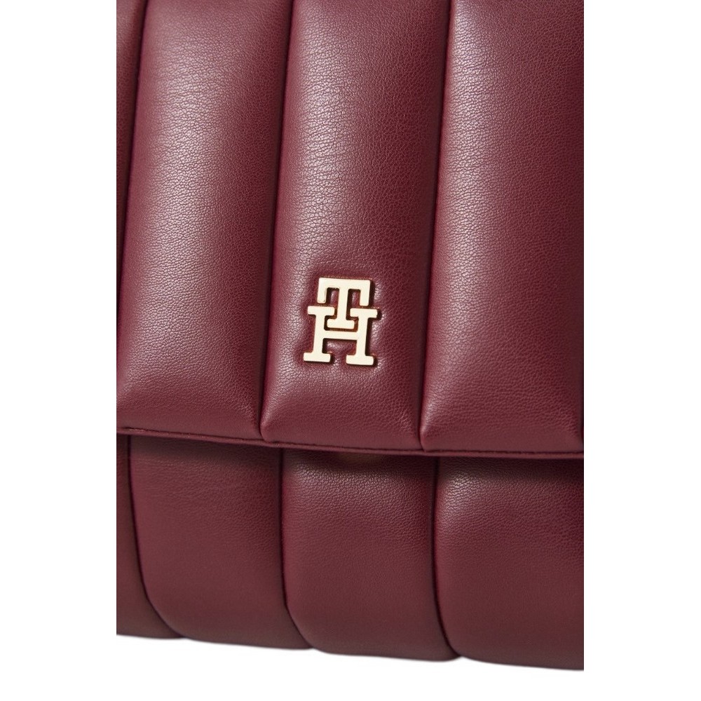 TOMMY HILFIGER GRACE MED CROSSOVER ΤΣΑΝΤΑ ΓΥΝΑΙΚΕΙΑ BORDEAUX