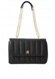 TOMMY HILFIGER GRACE MED CROSSOVER ΤΣΑΝΤΑ ΓΥΝΑΙΚΕΙΑ BLACK