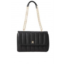 TOMMY HILFIGER GRACE MED CROSSOVER ΤΣΑΝΤΑ ΓΥΝΑΙΚΕΙΑ BLACK